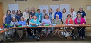 Photo of the current AAUW Wisconsin board members standing as a group